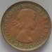 Монета Австралия 1/2 пенни 1953 КМ49 XF Кенгуру (J05.19) арт. 17158