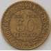 Монета Франция 50 сантимов 1924 КМ884 VF (J05.19) арт. 16730