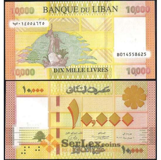 Ливан 10000 ливров 2021 UNC арт. 31276