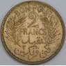 Тунис 2 франка 1945 КМ248 aUNC арт. 55177