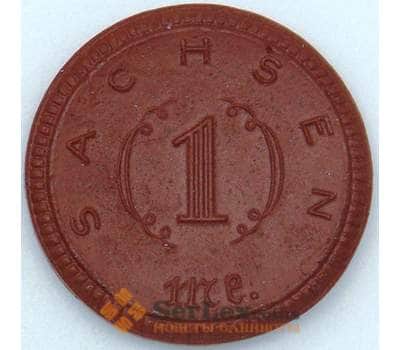 Германия Нотгельд 1 марка 1921 UNC Саксония (n17.19) арт. 21120