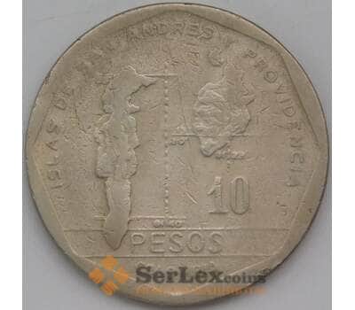 Монета Колумбия 10 песо 1981 КМ270 VF арт. 29286