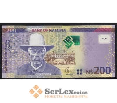 Намибия 200 долларов 2012 Р15а UNC арт. 52329