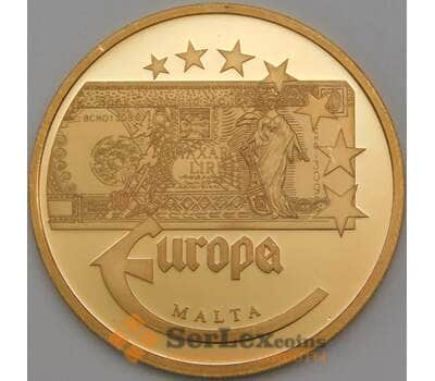 Европа Мальта жетон 2003 Лира - Евро арт. 26362