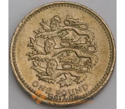 Монета Великобритания 1 фунт 2002 КМ1030 XF арт. 38708