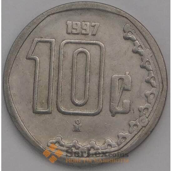 Мексика 10 сентаво 1997 КМ547 XF арт. 39103