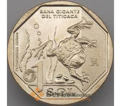 Монета Перу 1 соль 2019 UNC Лягушка  арт. 18833