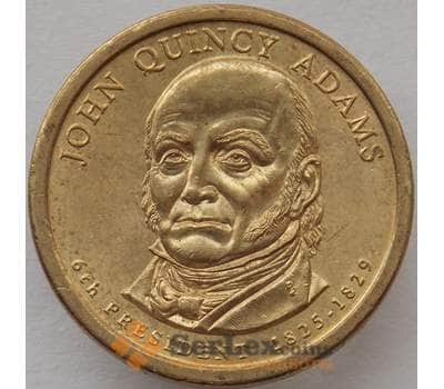 Монета США 1 доллар 2008 P КМ427 aUNC Президент Джон Куинси Адамс арт. 15412