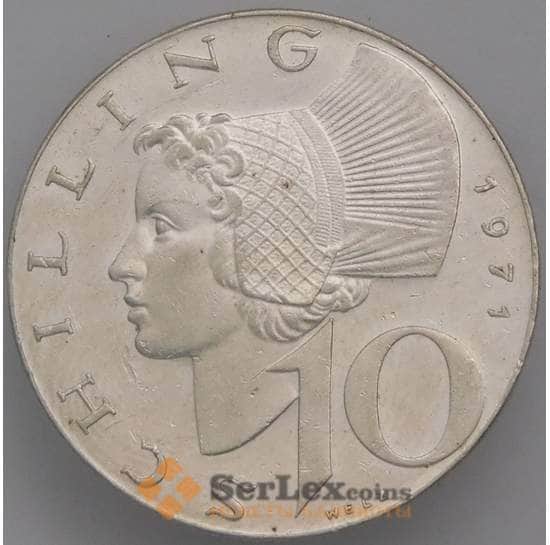 Австрия 10 шиллингов 1971 КМ2882 AU арт. 39551
