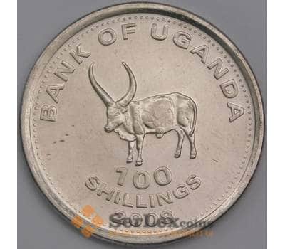 Уганда монета 100 шиллингов 2008 UNC КМ67а арт. 41293