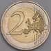 Нидерланды монета 2 евро 2009 КМ282 aUNC 10 лет арт. 42270