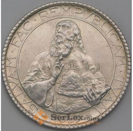 Сан-Марино 20 лир 1935 КМ11 aUNC Оригинал арт. 26190