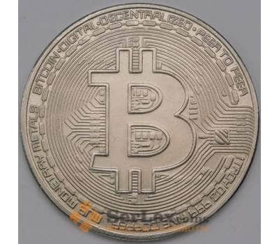 Биткоин Bitcoin диаметр 39 мм арт. 37969