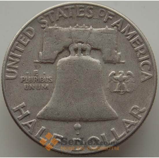 США 1/2 доллара 1954 KM199 VF арт. 12287