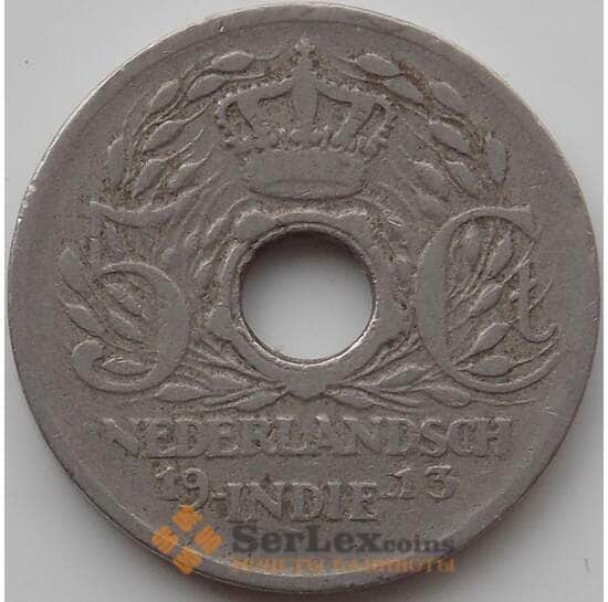 Нидерландская Восточная Индия 5 центов 1913 КМ313 VF арт. 12183
