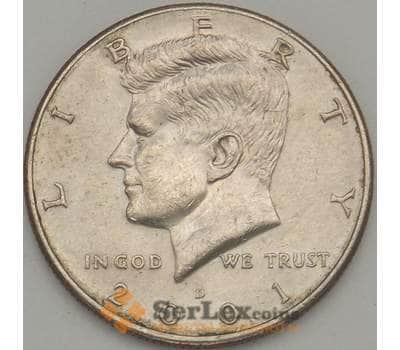 Монета США 1/2 доллара 2001 D КМА202b XF арт. 17646