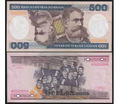 Бразилия 500 крузейро 1981 Р200b aUNC пятна арт. 50268