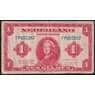 Нидерланды банкнота 1 гульден 1943 Р64 F  арт. 47135