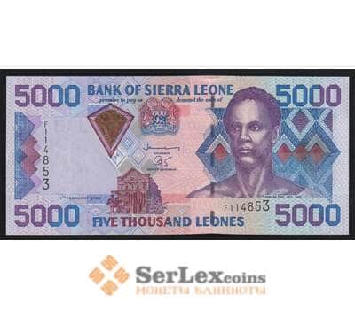 Сьерра-Леоне 5000 леоне 2002 Р27а UNC арт. 53842