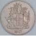 Исландия 10 крон 1967 КМ15 XF арт. 56619