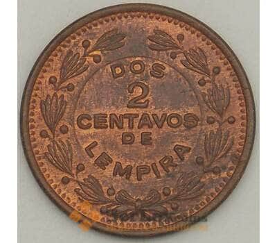 Монета Гондурас 2 сентаво 1956 КМ78 AU (n17.19) арт. 21302