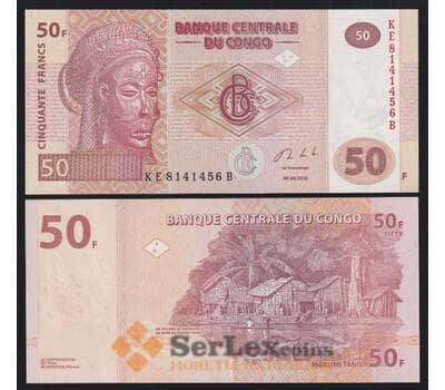 Конго 50 франков 2013 Р97а UNC G&D Currency Technology арт. 52427
