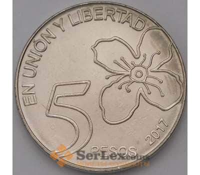 Монета Аргентина 5 песо 2017 UC2 UNC арт. 31221