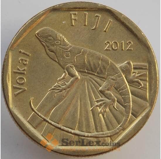 Фиджи 1 доллар 2012 КМ336 UNC арт. 14061