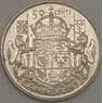 Канада 50 центов 1953 XF арт. 21701