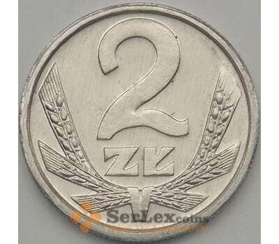 Монета Польша 2 злотых 1990 Y80.3 UNC арт. 18700