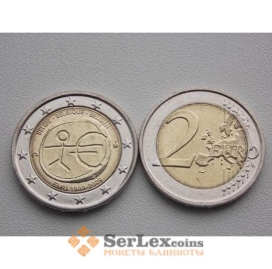 Бельгия 2 евро 10 лет 2009 UEM арт. С00029