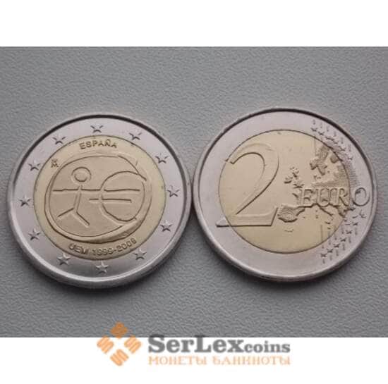 Испания 2 евро 2009 10 лет UEM арт. С00043