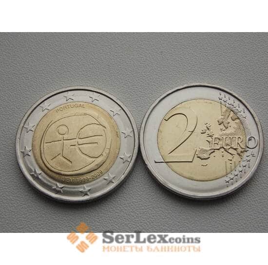 Португалия 2 евро 2009 10 лет UEM арт. С00067