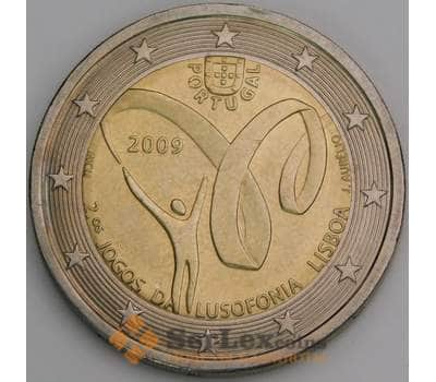 Монета Португалия 2 евро 2009 Португалоязычные игры арт. С00068
