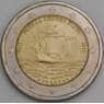 Португалия 2 евро 2011 КМ804 UNC Корабль Пинто арт. С00069