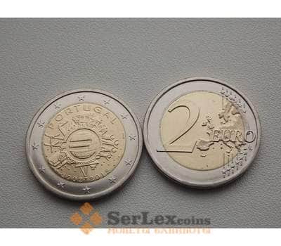Монета Португалия 2 евро 2012 10 лет евро арт. С00070