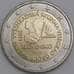 Монета Словакия 2 евро 2011 Вышеградская группа арт. С00075