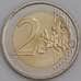 Монета Словакия 2 евро 2012 10 лет наличному Евро арт. С00076
