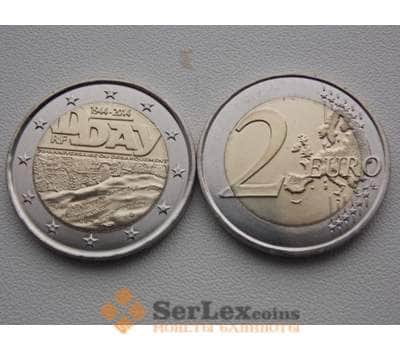 Франция 2 евро 2014 D-day Высадка в нормандии арт. С00711