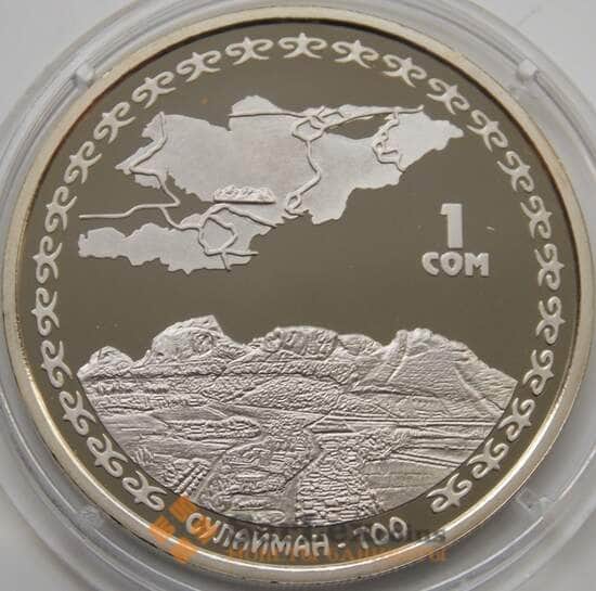 Киргизия 1 сом 2009 Сулайман-Тоо арт. С00290