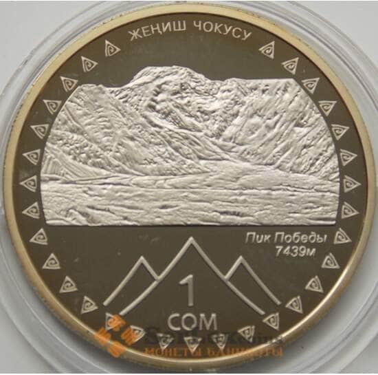 Киргизия 1 Сом 2011 Пик Победы арт. С00292