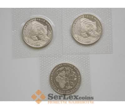 Монета Казахстан 50 тенге 2014 Манул запайка bUNC арт. С00506