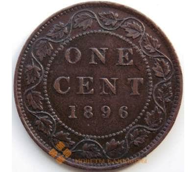 Канада 1 цент 1896 КМ7 XF арт. С04534