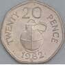 Гернси 20 пенсов 1982 КМ38 XF арт. 56670