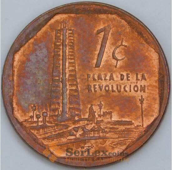 Куба 1 сентаво 2006 КМ729 AU-aUNC арт. 57718 Куба 1 сентаво 2006 КМ729 AU-aUNC арт. 57718