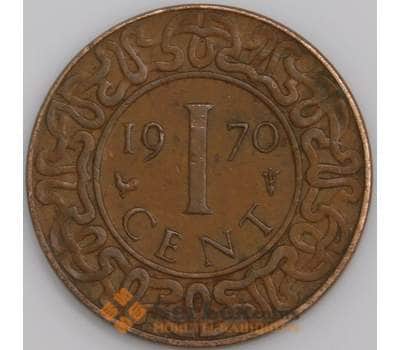 Суринам монета 1 цент 1970 КМ11 XF арт. 47685