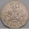 Свазиленд 50 центов 1998 КМ52 VF арт. 50038