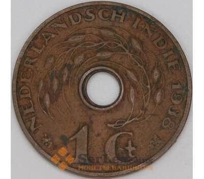 Нидерландская Восточная Индия 1 цент 1938 КМ317 VF арт. 52862