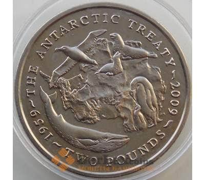 Монета Британские Антарктические Территории 2 фунта 2009 BU  арт. 13842