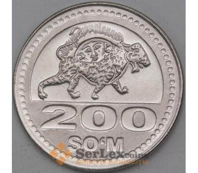 Монета Узбекистан 200 сом 2018 UC3 UNC арт. 29049